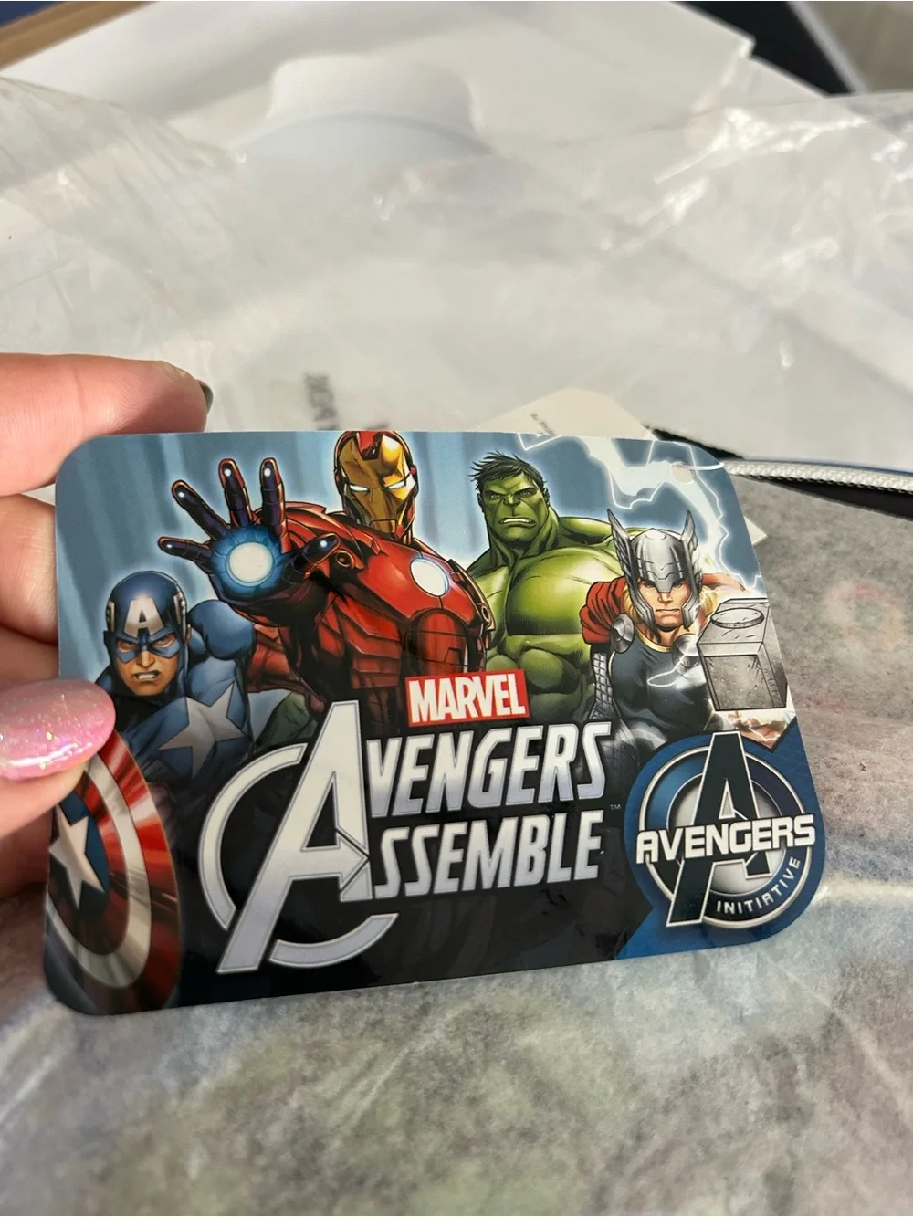 Marvel Avengers Kids Backpack - Blue Black Red